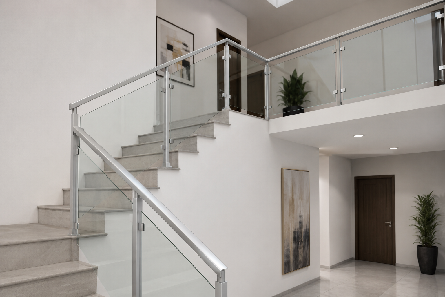 Barandas en aluminio — instalación profesional